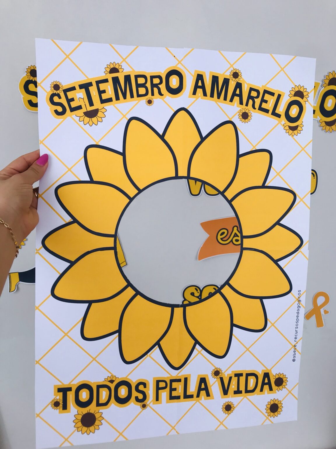 Kit Setembro Amarelo Ab C Recursos Pedag Gicos