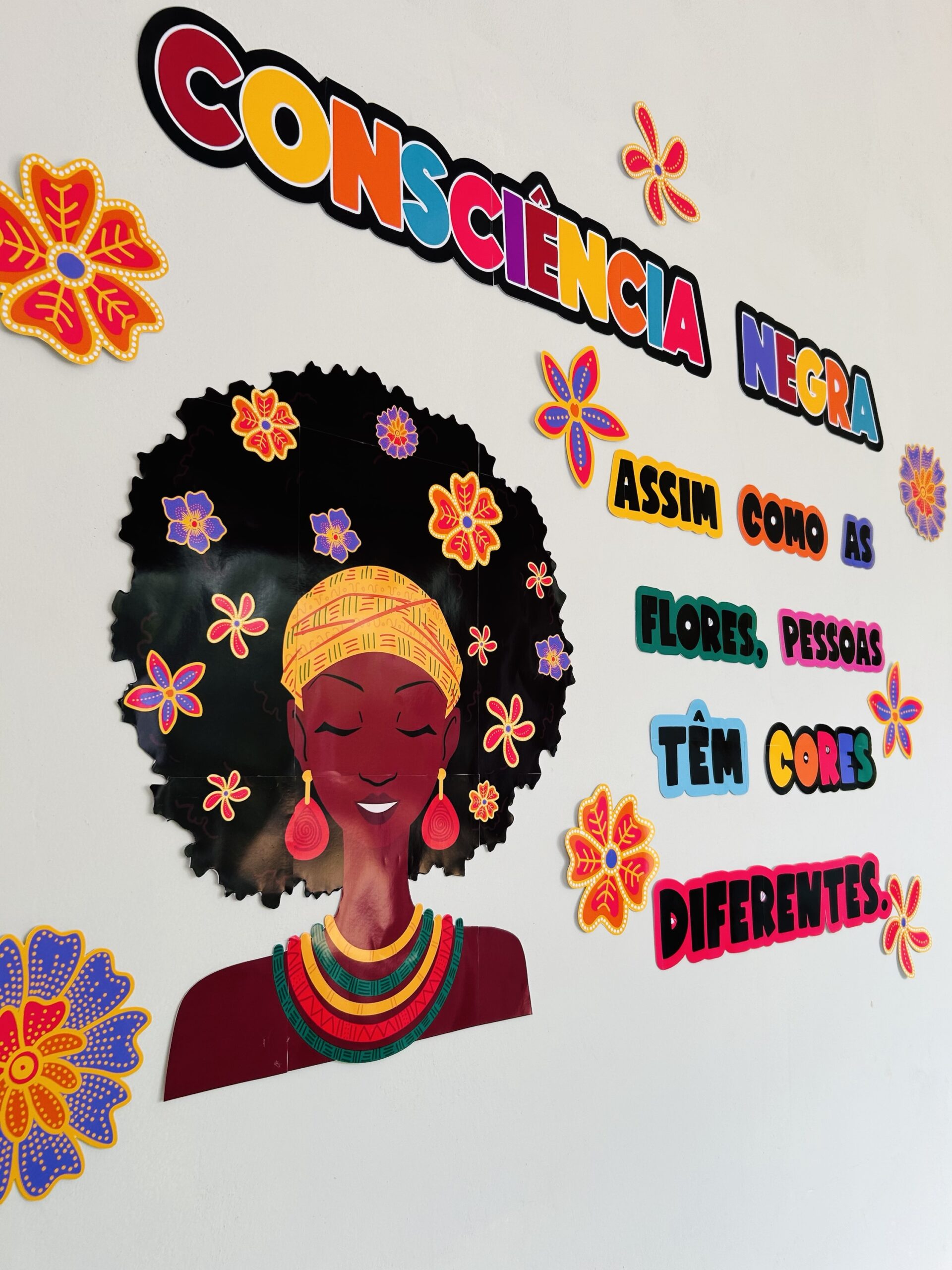 MURAL - CONSCIÊNCIA NEGRA - MOLDES