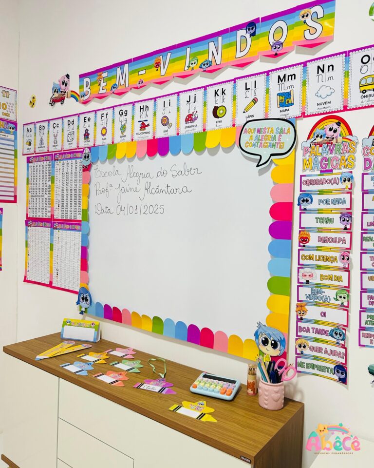 Kit Decoração de Sala de Aula – Divertida Mente – Abêcê – Recursos ...