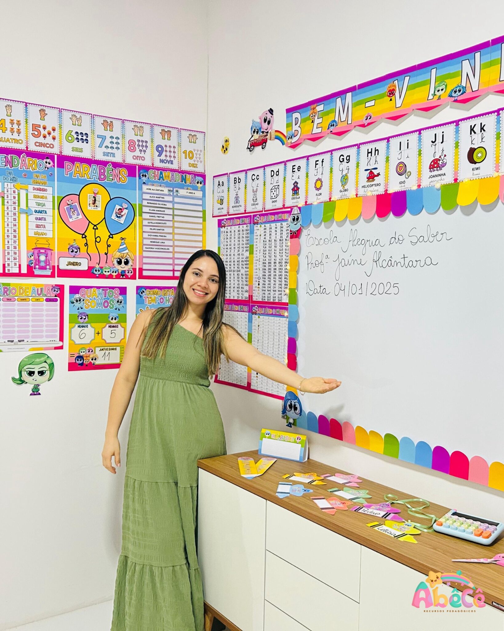 Kit Decoração de Sala de Aula – Divertida Mente – Abêcê – Recursos ...