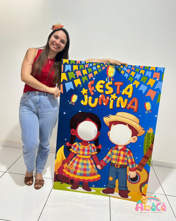 Moldura Festa Junina - Crianças - Image 2