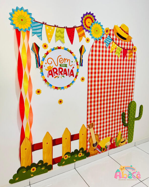 Painel Festa Junina - Vem pro Arraiá - Image 2