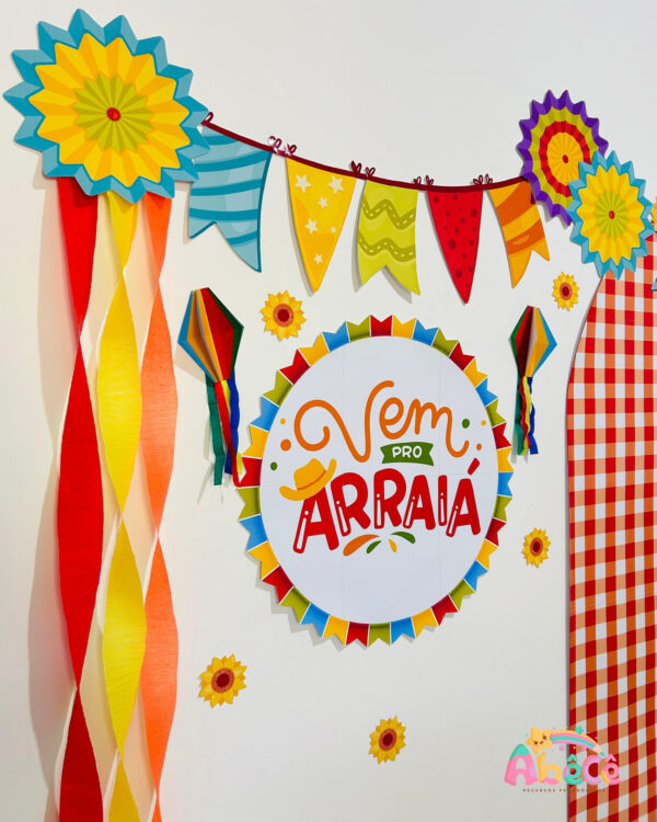 Painel Festa Junina - Vem pro Arraiá - Image 4