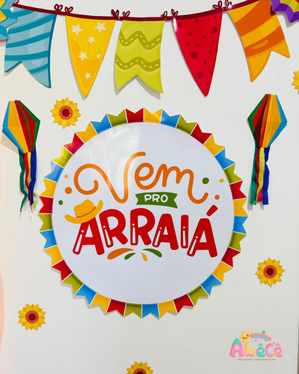 Painel Festa Junina - Vem pro Arraiá - Image 9