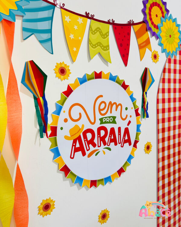 Painel Festa Junina - Vem pro Arraiá - Image 5
