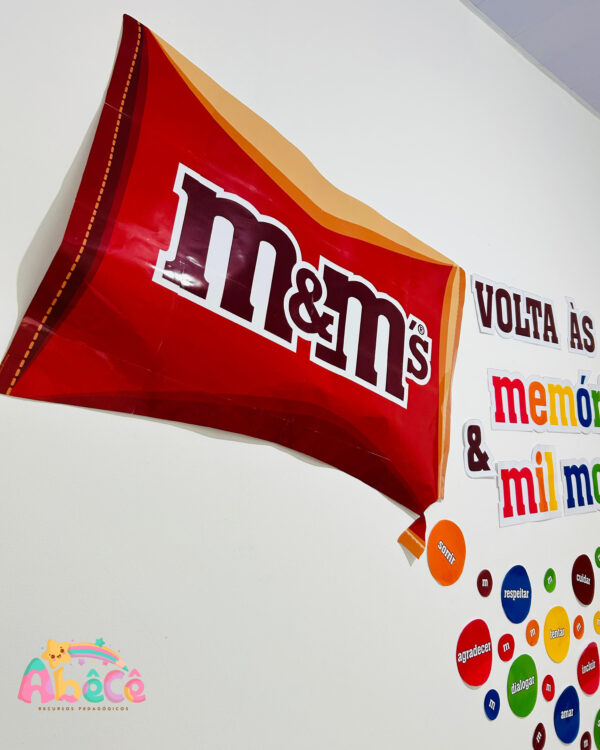 Painel Volta às Aulas - M&M's - Imagem 3