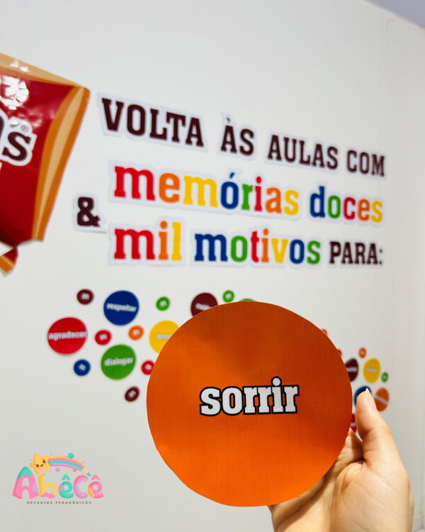 Painel Volta às Aulas - M&M's - Imagem 6