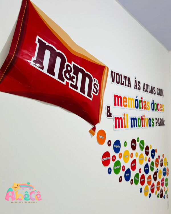 Painel Volta às Aulas - M&M's - Imagem 8