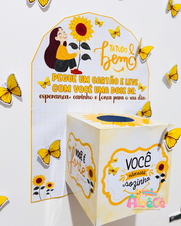Caixa de Mensagens Motivacionais - Setembro Amarelo - Imagem 7