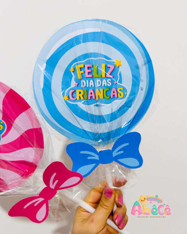 Lembrancinha Pirulito - Dia das Crianças - Imagem 3