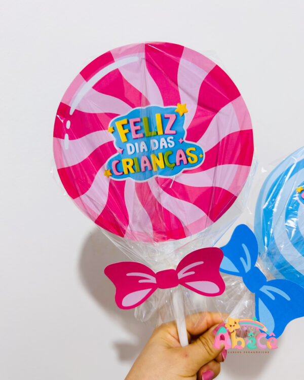 Lembrancinha Pirulito - Dia das Crianças - Imagem 2